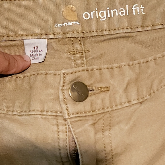 Carhartt Original Fit trousers size 10 - Picture 2 of 6